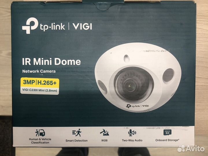 Камера видеонаблюдения купольная Wi Fi