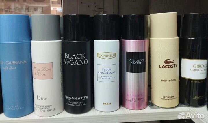 Дезодоранты мужские и женские 200мл