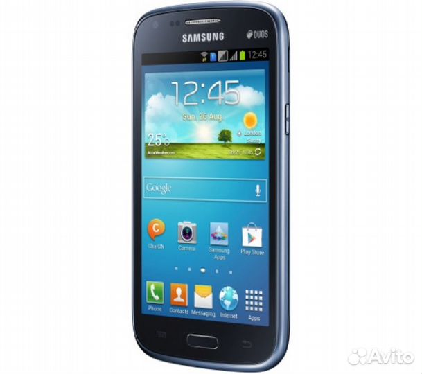 Чехол-Накладка для samsung Galaxy Core (i8262) чёр