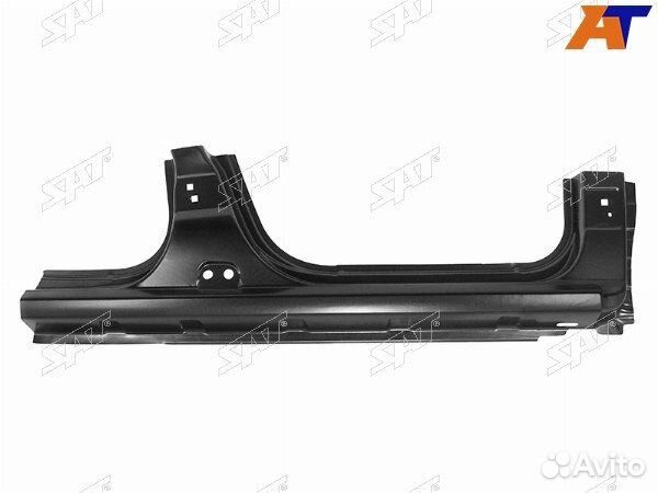 Порог LADA largus 12-21, renault logan 05-14
