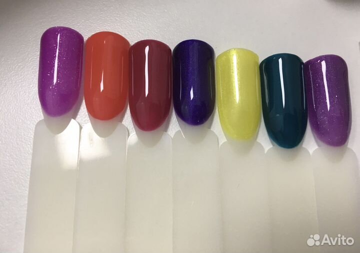 001 набор для маникюра гель лаки лампа