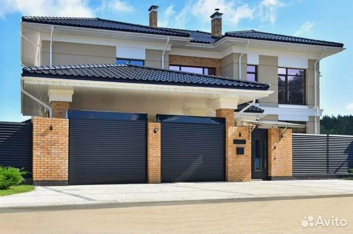 Роллетные ворота на гараж