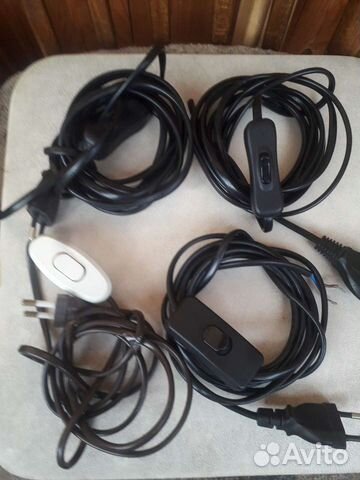 Эл.провода с выкл. и вилками евро и классика