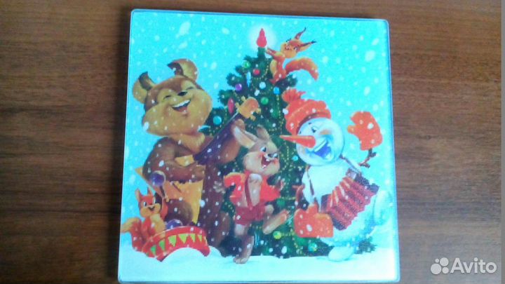 Сырная доска, фарфор I Кухонная стеклянная доска