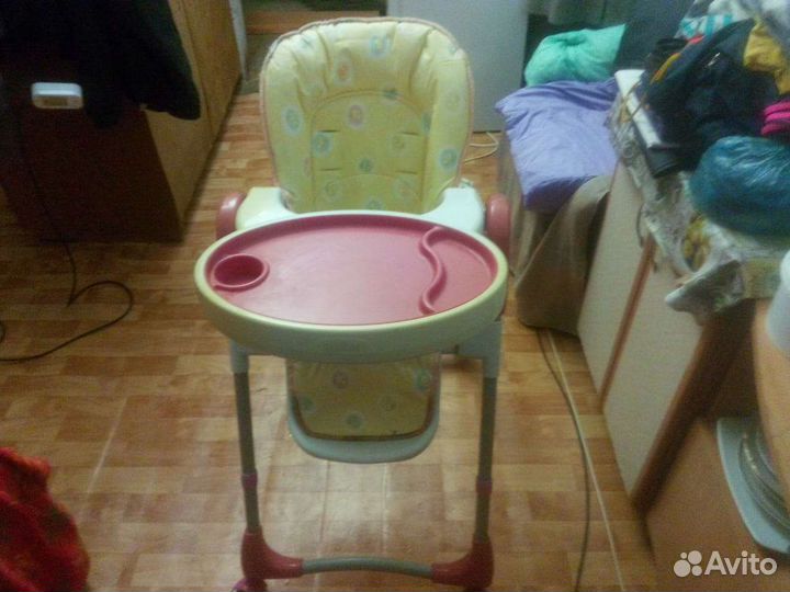 Стульчик для кормления happy baby