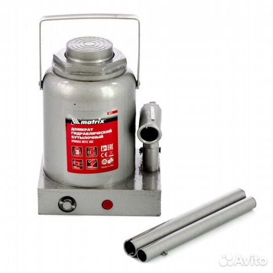 Домкрат гидравлический бутылочный Matrix 50771, 30