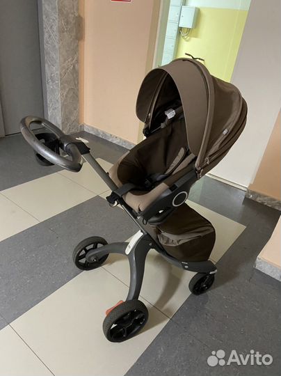 Коляска Коляска stokke xplory V5 brown 2 В 1