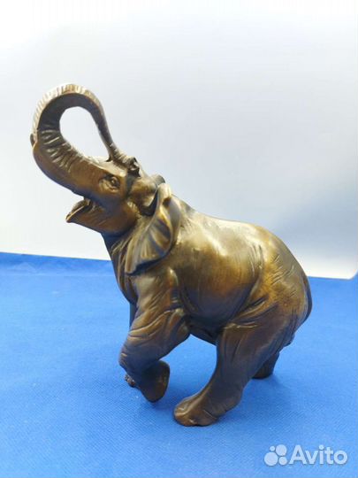 Статуэтка слон тяжелая полистоун