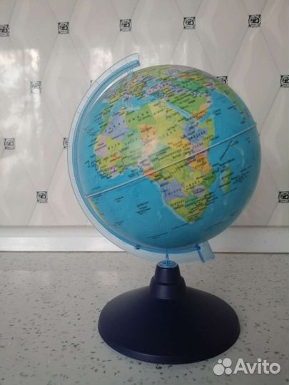 Глобус небольшой окружность 47 см