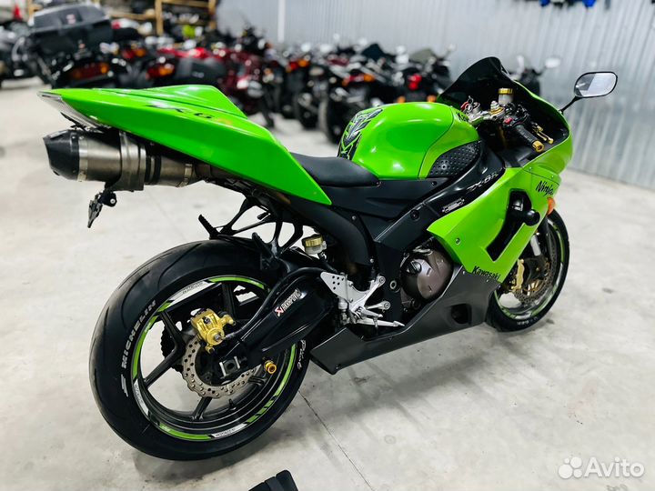 Kawasaki Ninja ZR-6R из Европы без пробега по РФ