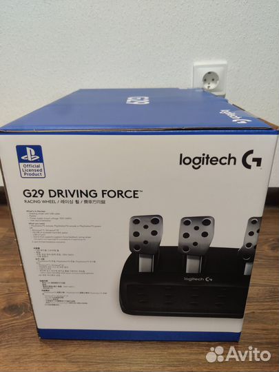 Игровой руль Logitech g29 Driving Force (Новый)