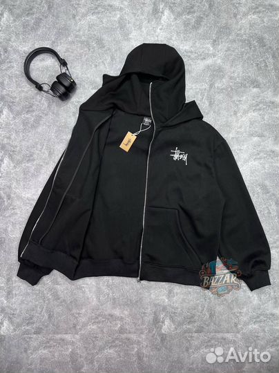 Зип худи stussy балаклава