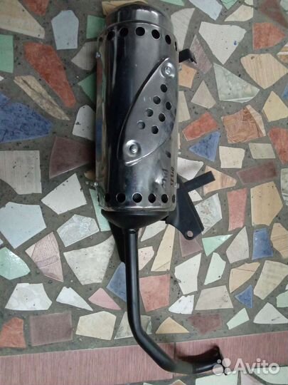 Глушитель на скутер мотоцикл