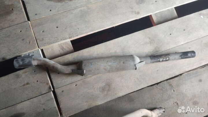 Выпускной коллектор штаны ваз 1111 Ока резонатор