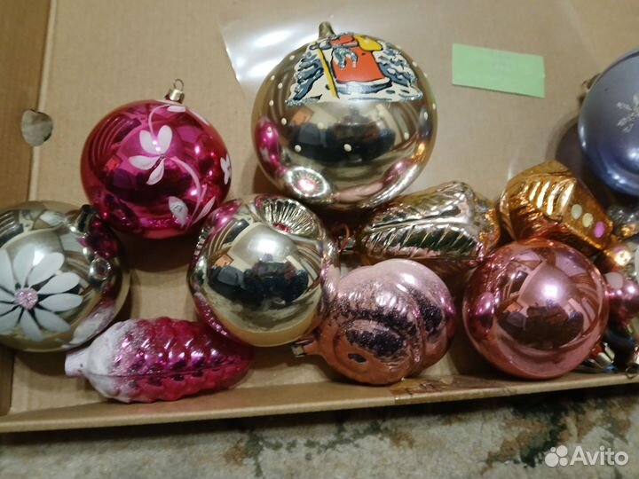 Елочные игрушки СССР