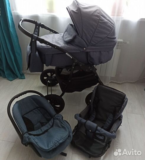 Коляска Alis berta 3в1
