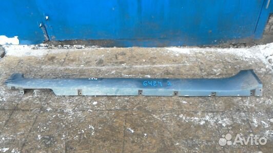 Накладка на порог nissan primera P12 (64Z04GZ02)