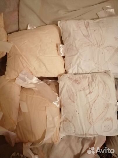 Бортики в детскую кроватку