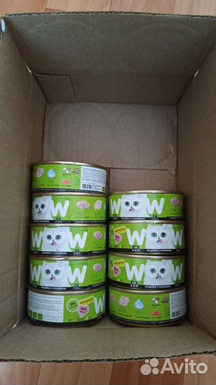 Консервы для кошек woow.holistic