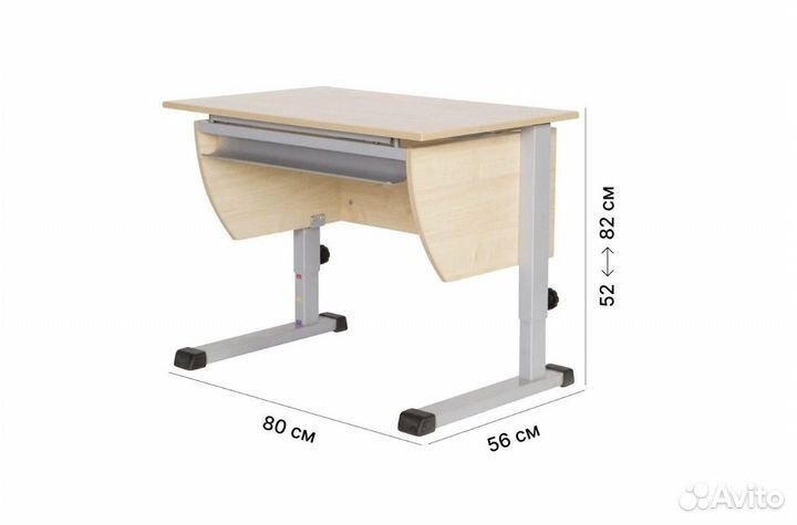 Детская парта со стулом