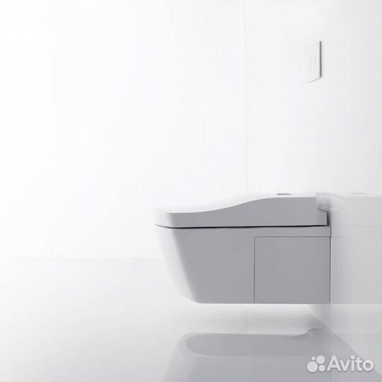 Toto Neorest EW Унитаз подвесной 42.3x66.6x41см, безободковый, cefiontect, Tornado Flush цвет: белый