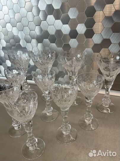 Фужеры хрустальные СССР