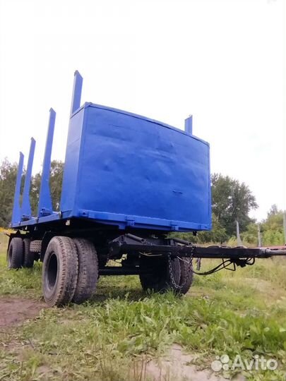 Прицеп лесовоз (сортиментовоз) Нефаз 8332-09, 2010