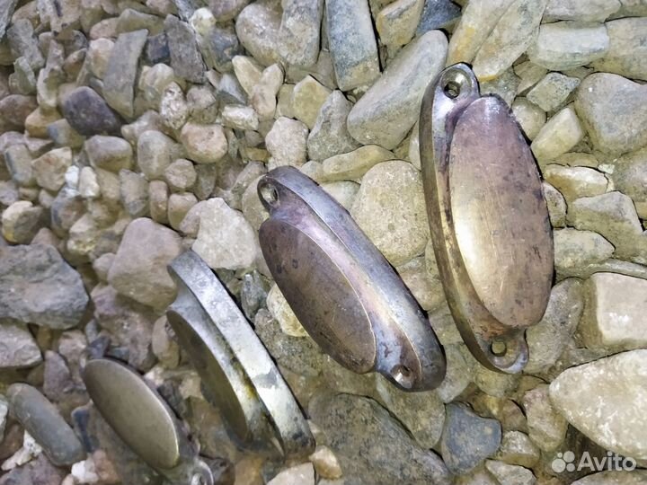 Комодная ручка на комод старая 4 шт