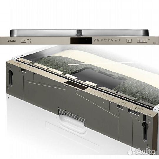 Встраиваемая посудомоечная машина DC608 Ginzzu