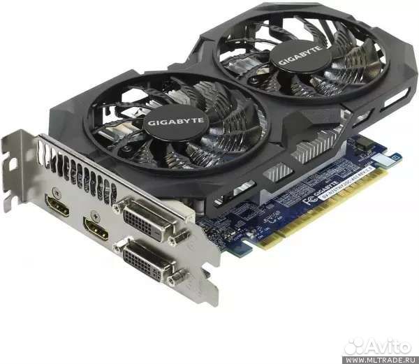 Видеокарта gigabyte GeForce GTX 750Ti 4GB gddr5