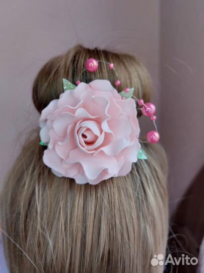 Ободок для волос ручной работы