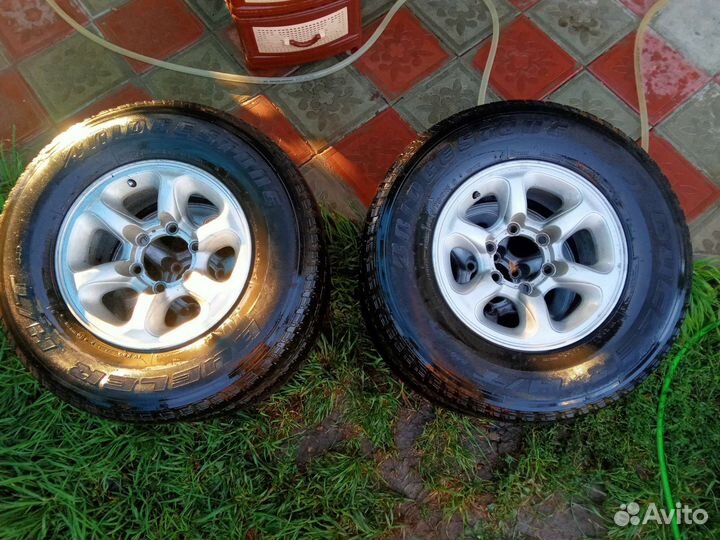 Колеса Mitsubishi R17 и покрышки Hankook265/65R17