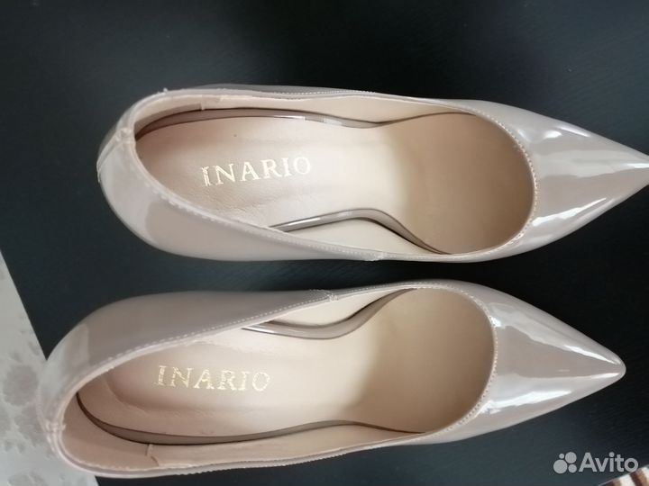 Туфли женские 38 размер бежевые