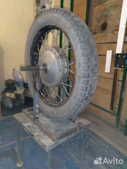 Протяжка спиц, правка мотоколёс