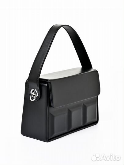 Сумка женская кросс-боди чёрная
