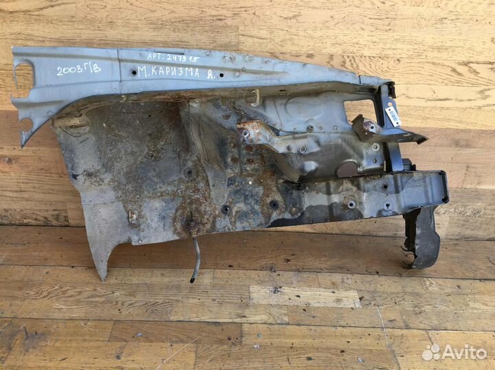 Лонжерон передний правый Mitsubishi Carisma