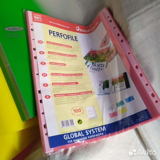 Файлы А4 и папки-скоросшиватели