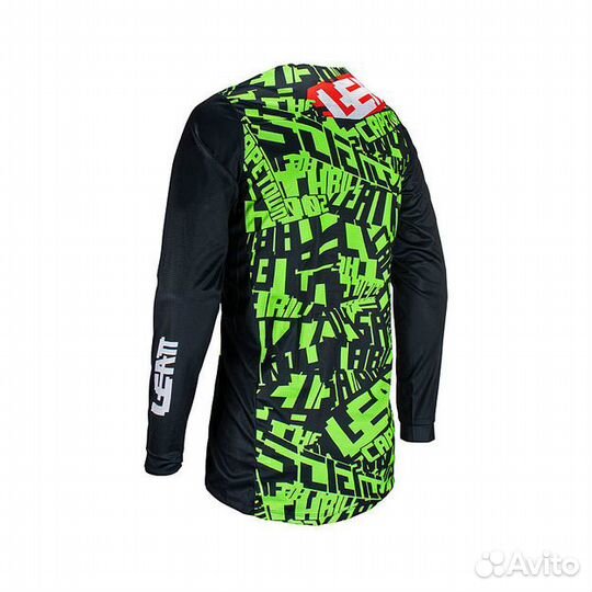 Новый Комплект Джерси + Штаны Leatt 3.5 Lime v24