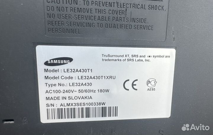 Телевизор Samsung LE-32A430T1