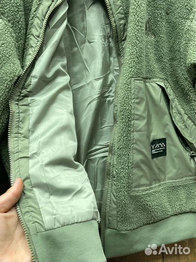 Бомбер барашка adidas