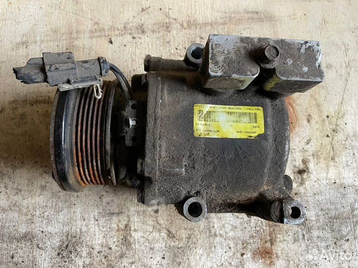 Фиеста 6 мк компрессор кондиционера на запчасти