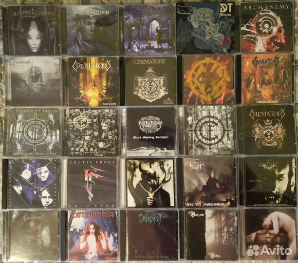 CD heavy metal and hard rock № 5