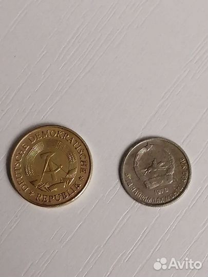 Монеты ссср, гдр, Монголии