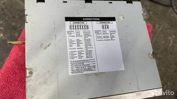 Магнитола alpine 2 din