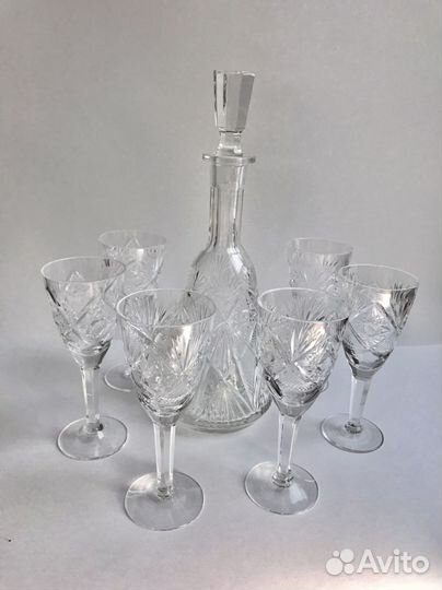 Хрустальные бокалы. Хрусталь СССР