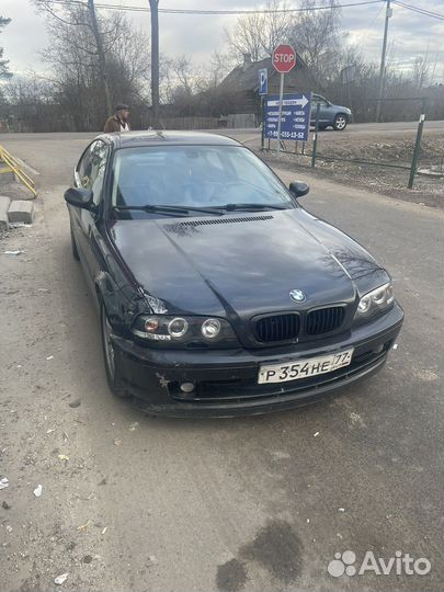 Бампер bmw 3 e46 coupe