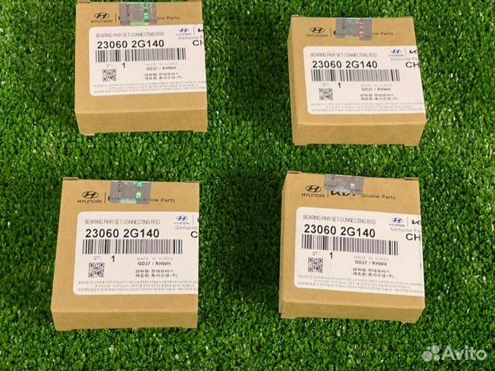 Вкладыши шатунные Sorento Santa Fe Optima Forte