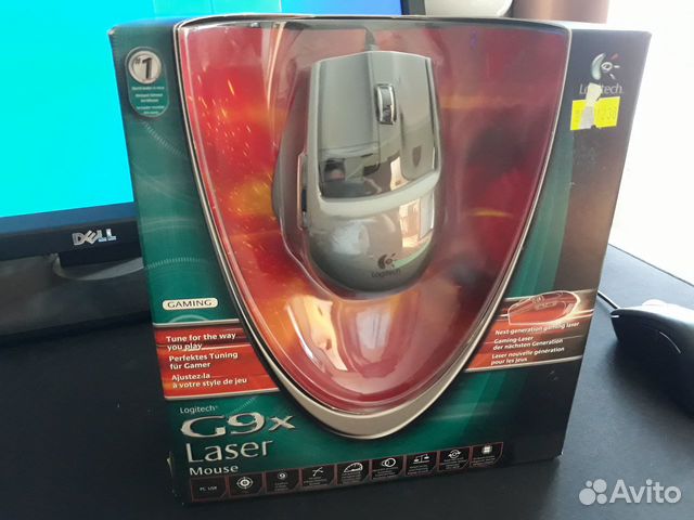 Игровая мышь logitech g9x