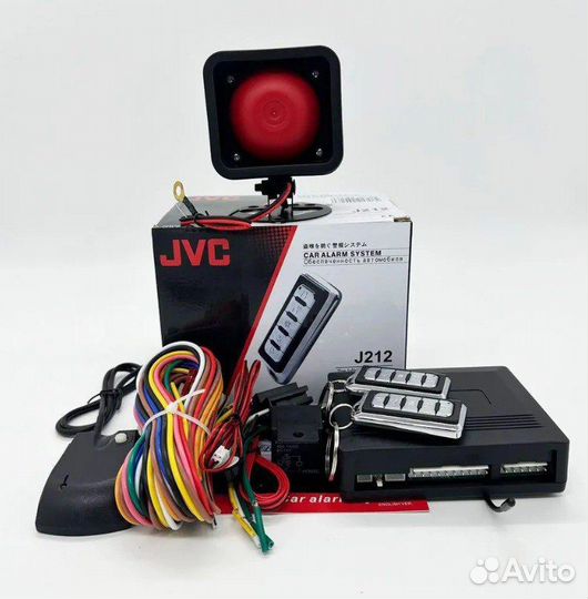 Автомобильная сигнализация JVC 2 Брелка