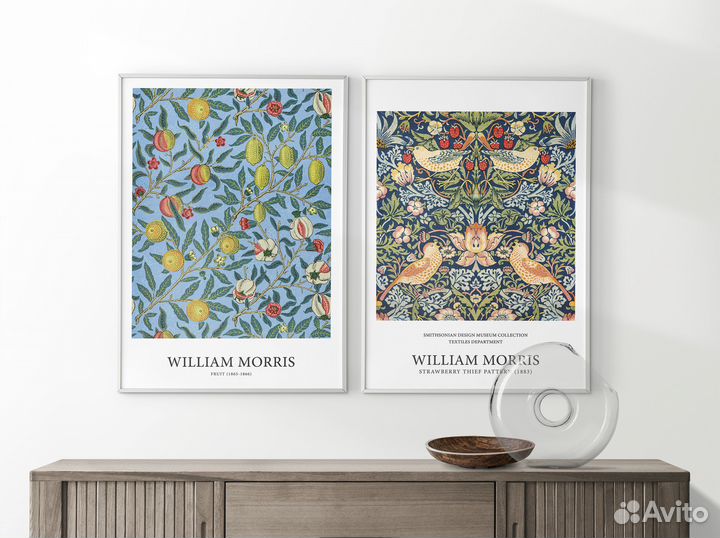 Набор постеров У. Моррис